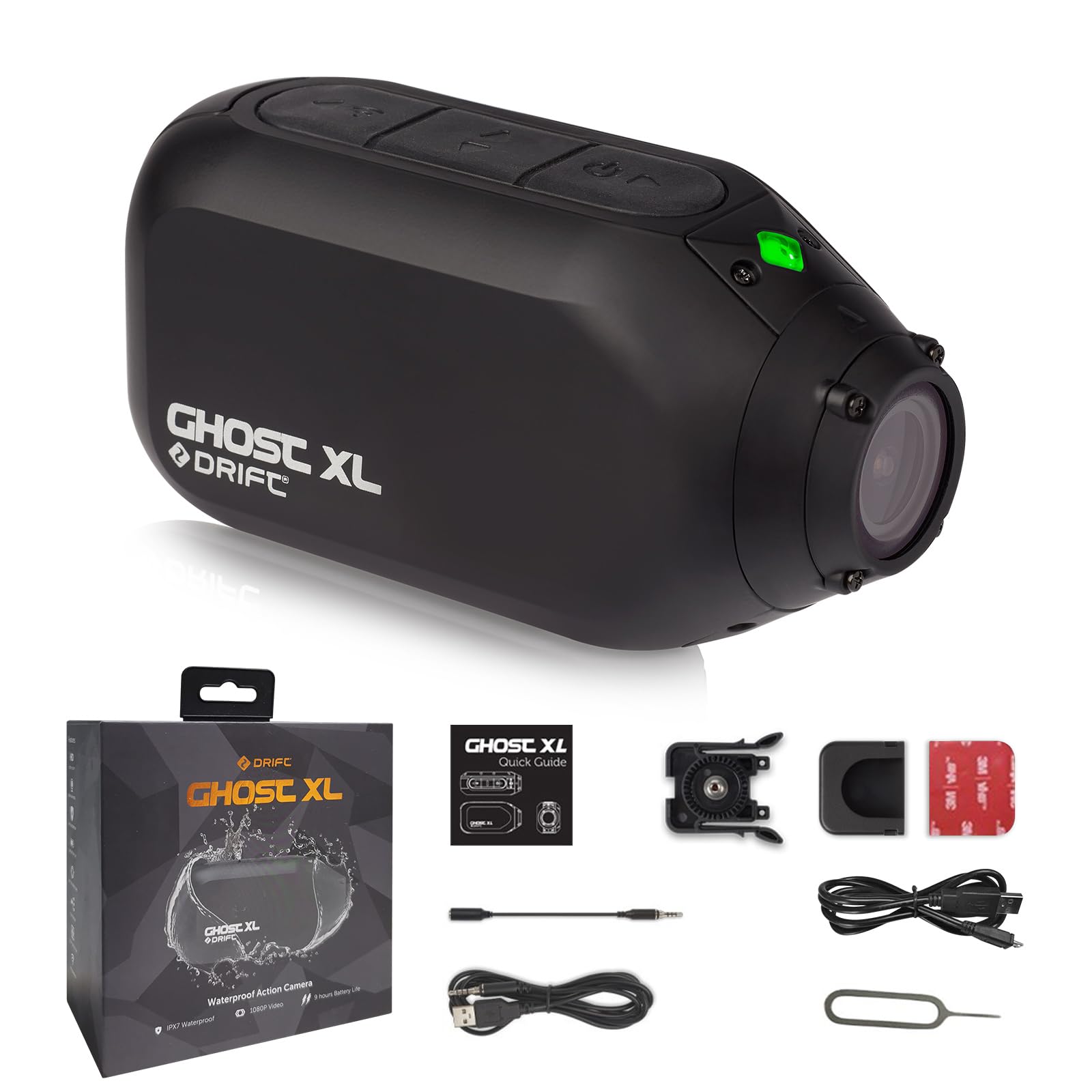 コールオブデューティ ゴースト アクションカメラ 他 Amazon | DRIFT Ghost XL バイク用 9時間駆動 アクションカメラ